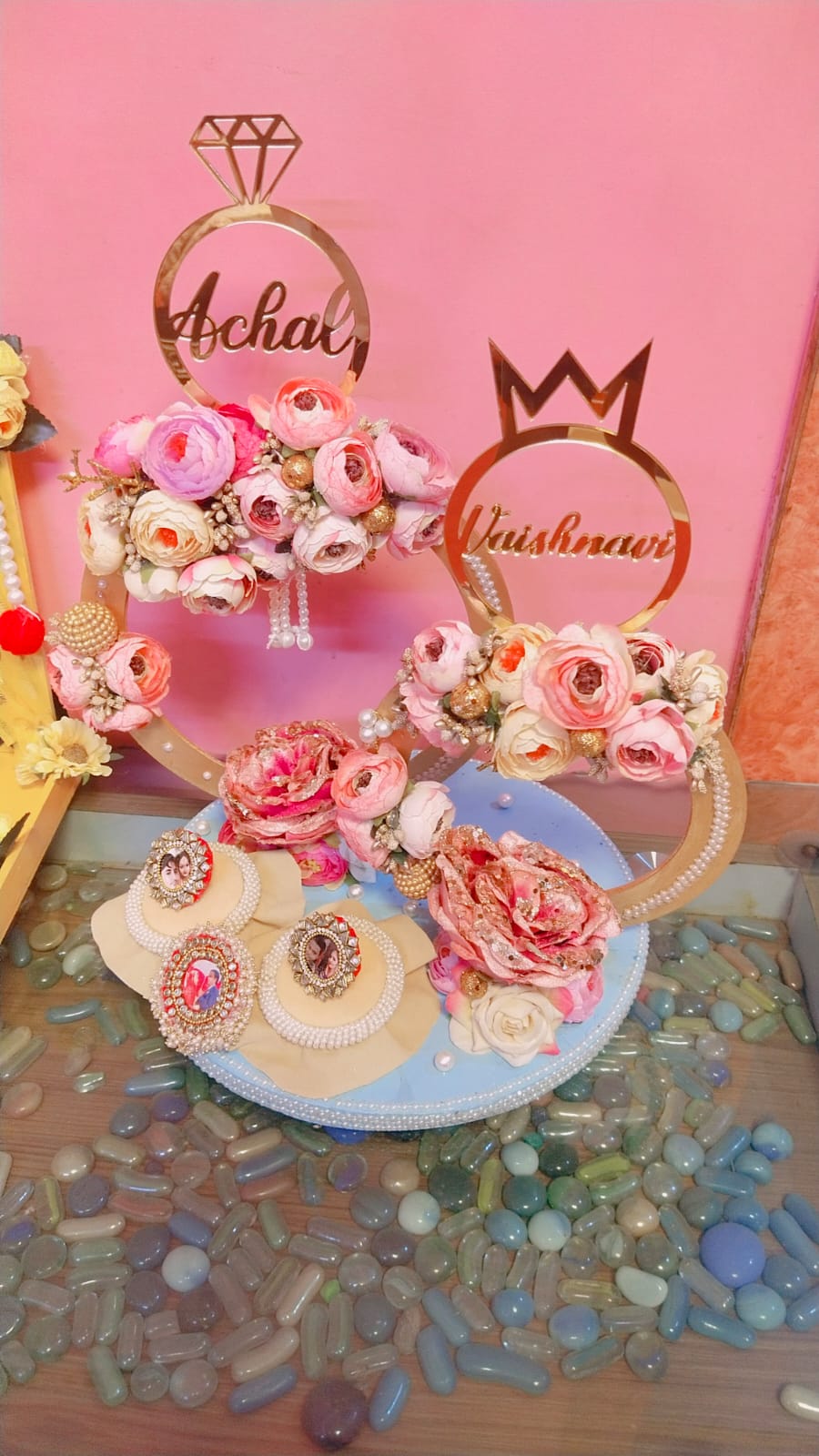 wedding items, Wedding Accessories, wedding, ring tray, ring platter, ring plate, ring ceremony, groom gift, engagement tray, engagement, earrings, dulha to be, customized platter, customised platter, bride to be, bride gift