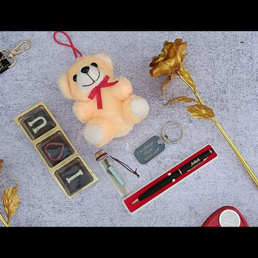 Valentine's Combo 15.0 (D) - Golden Rose Combo