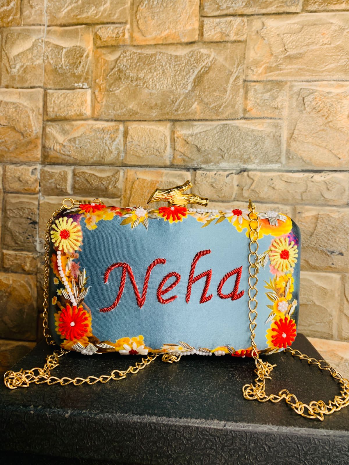 women gift, wedding gift, sling bag, purse, name purse, name clutch, handmade with love, handmade gift, handmade, handbag, girl gift, gifts for her, gifts, gift ideas, clutch purse, clutch, bride to be, bride gift, bag, anniversary gifts, accessories