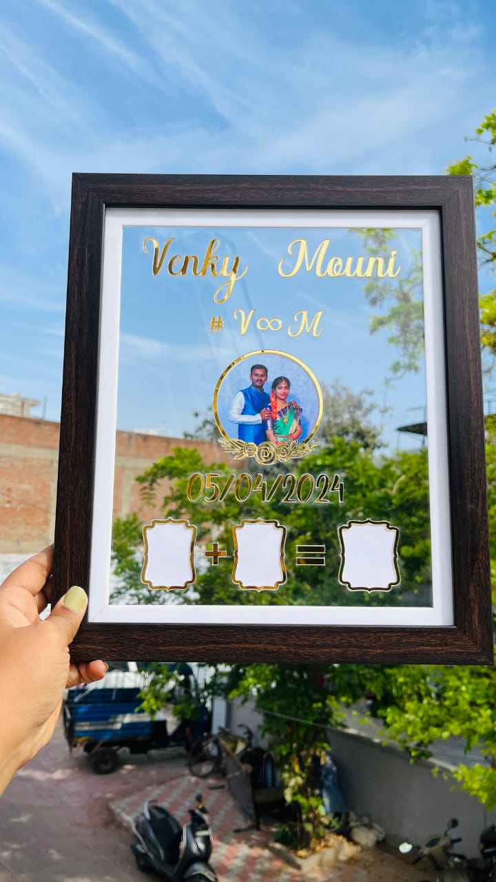 wedding items, Wedding Accessories, wedding, nikah frame, groom gift, Frames, engagement, dulha to be, couple gifts, bride to be, bride gift, binding frames, anniversary gifts, acrylic frame