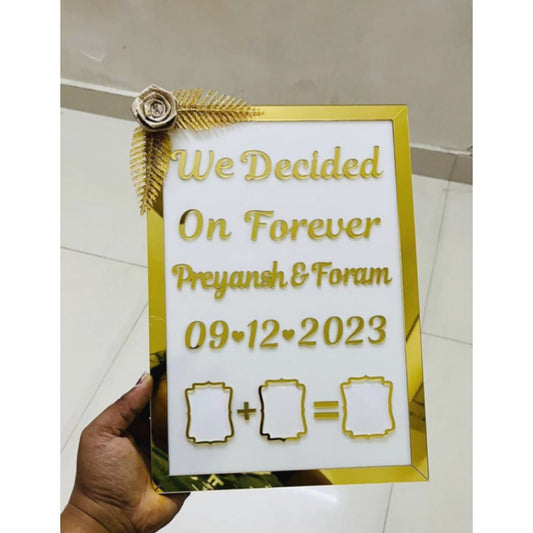 wedding items, Wedding Accessories, wedding, nikah frame, groom gift, Frames, engagement, dulha to be, couple gifts, bride to be, bride gift, binding frames, anniversary gifts, acrylic frame