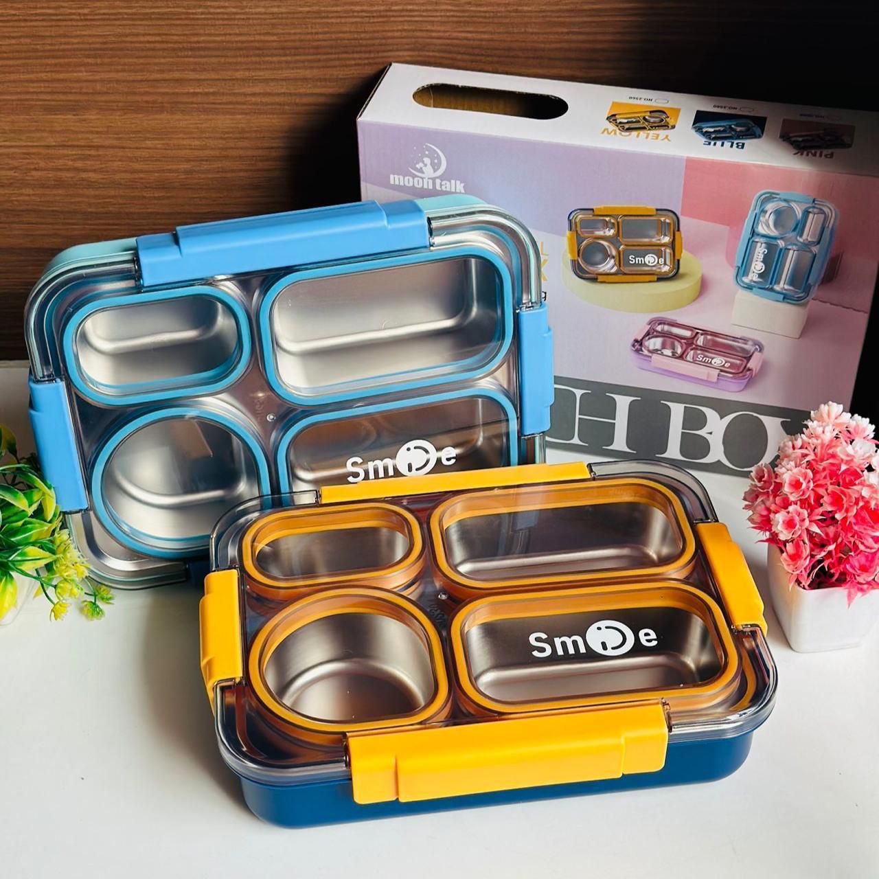 Bento 4 Grid Lunch Box 1.0