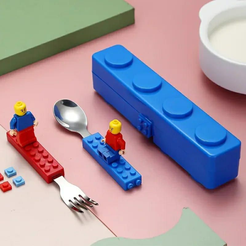 Lego Stainless Steel Cutlery Set