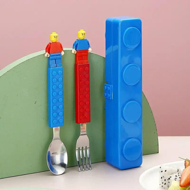 Lego Stainless Steel Cutlery Set