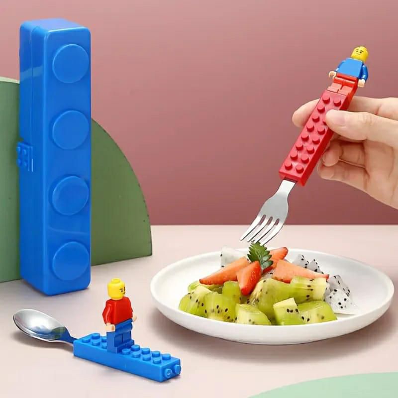 Lego Stainless Steel Cutlery Set