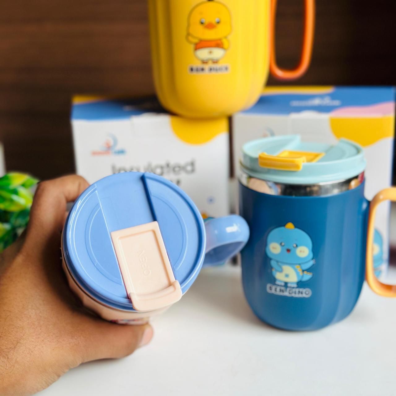 Stainless Steel Mug With Lid