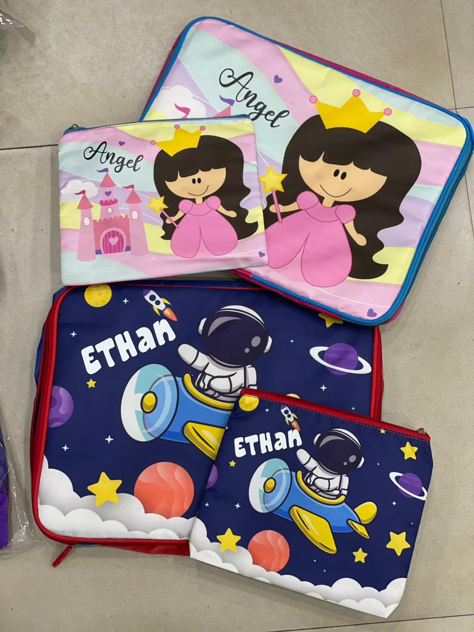 Personalized Overnight Bag With Pouch