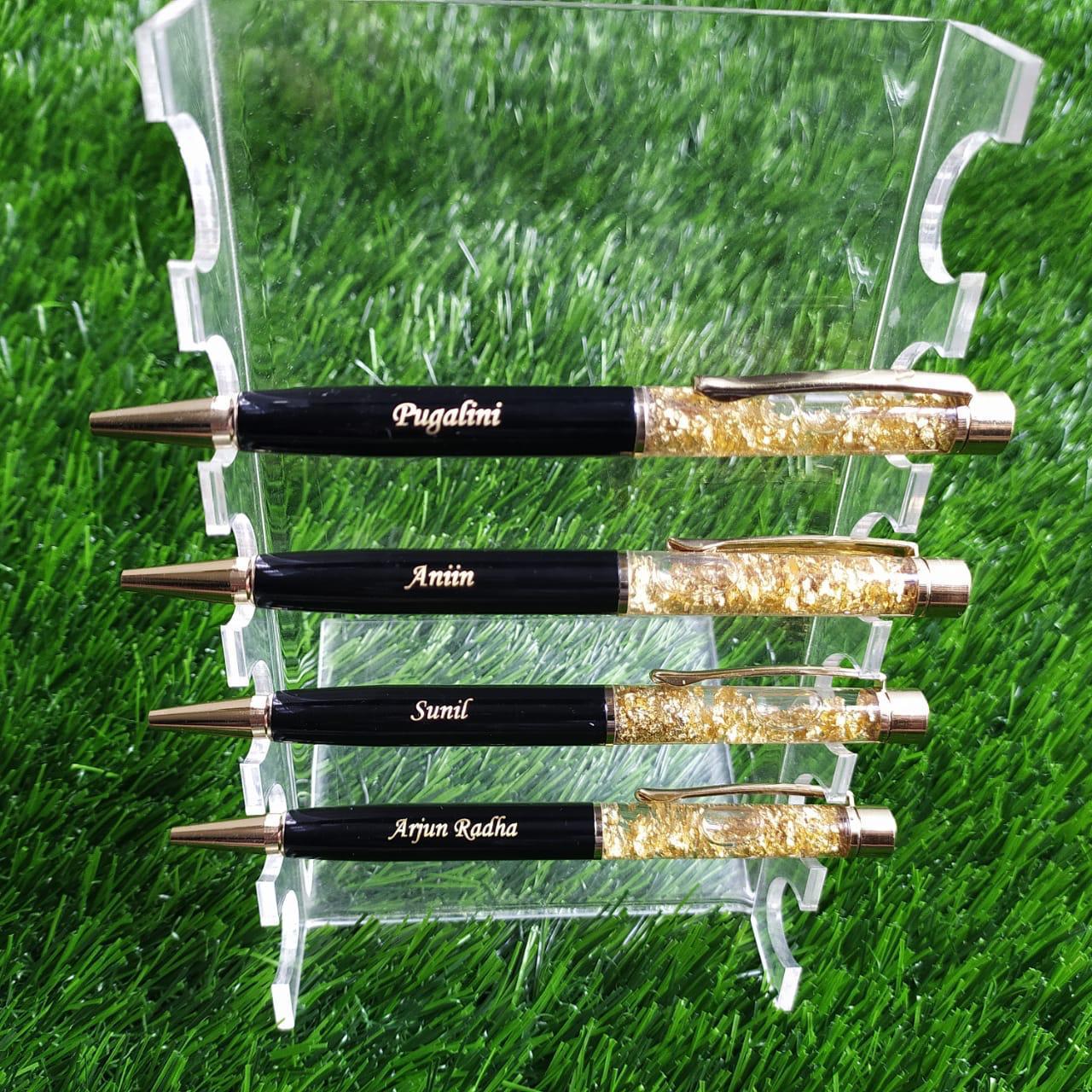 Gold Flake Pen