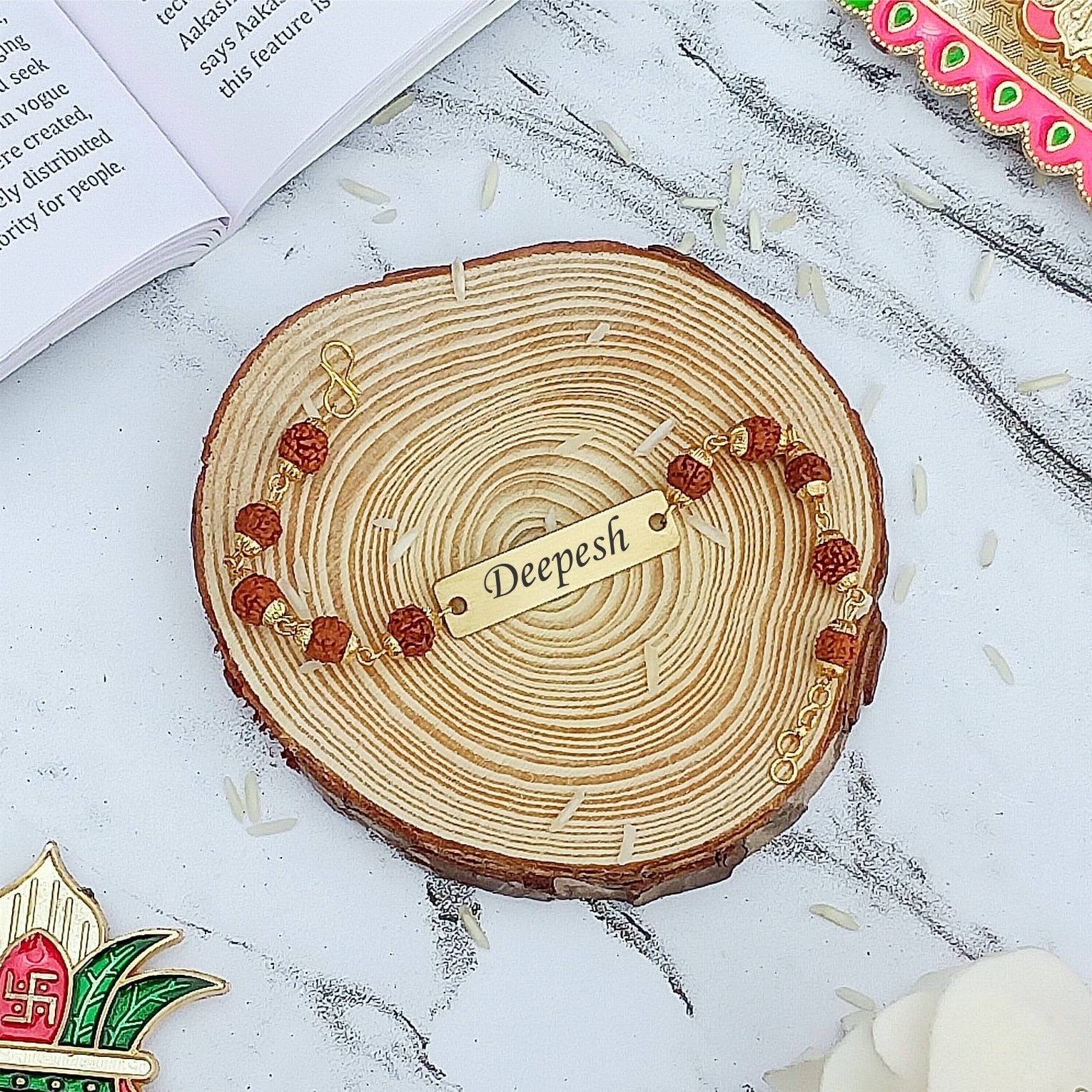 Rudraksha Rakhi 1.0
