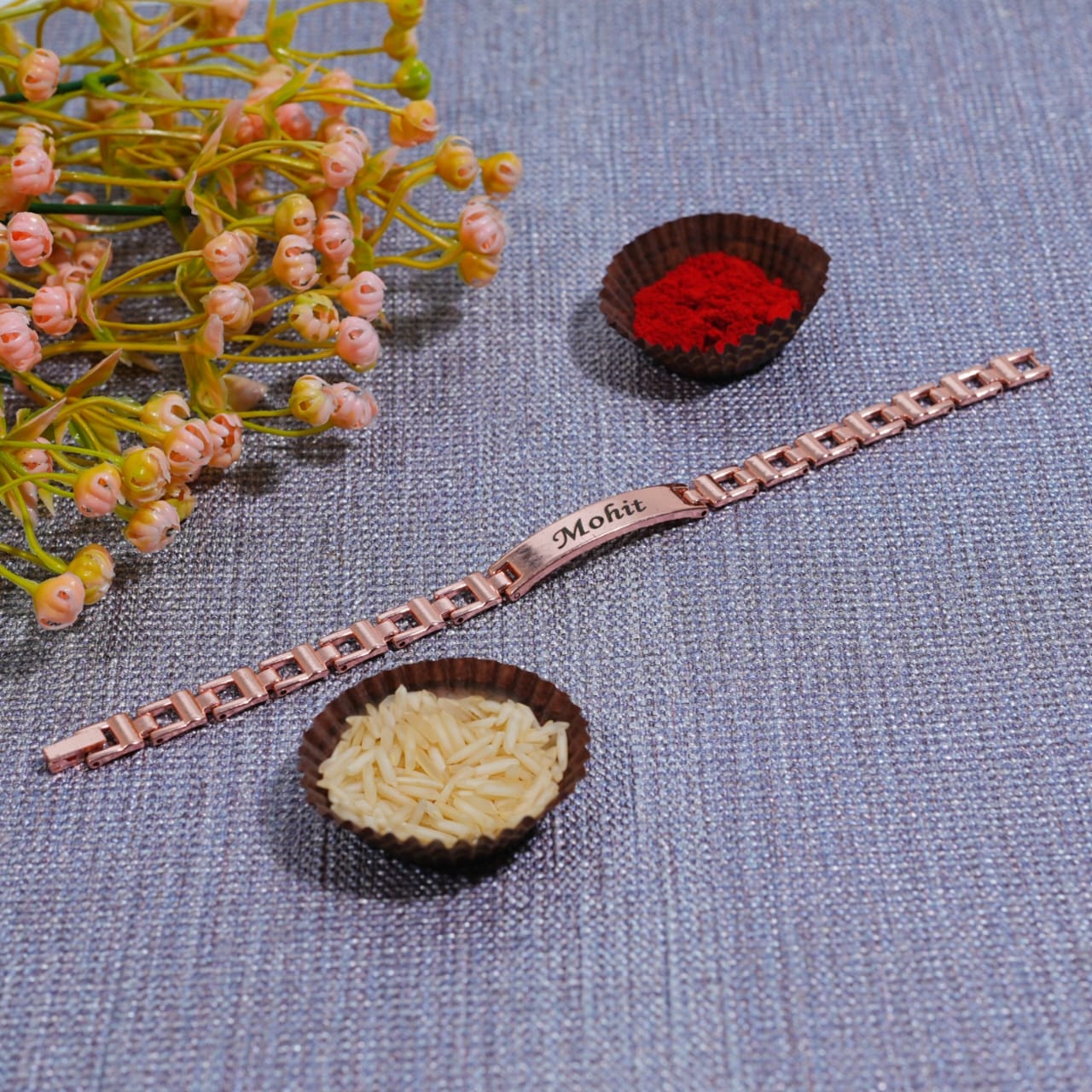 Personalized Engraved Fancy Rakhi