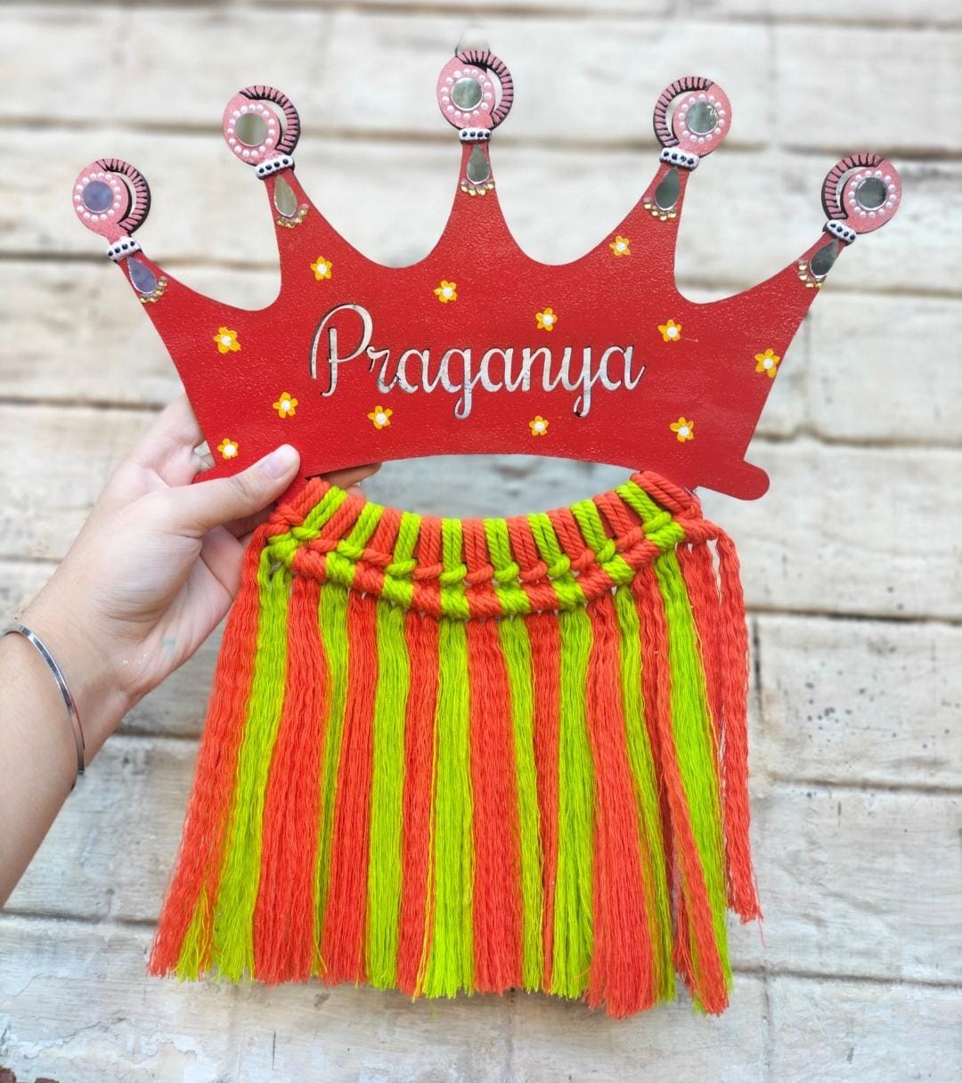 Laser Cut Kid's Nameplate