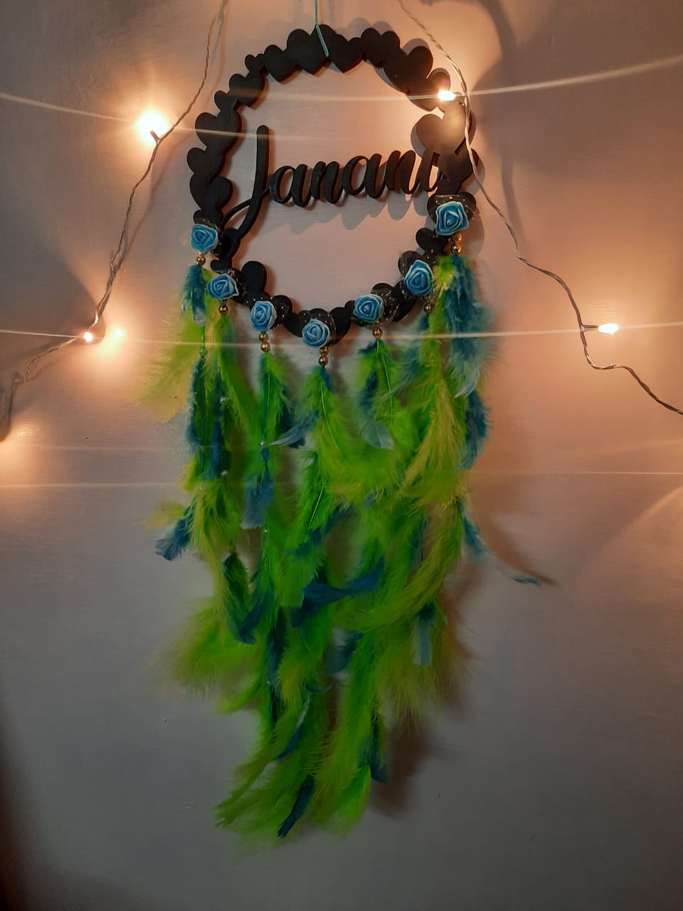 Custom Feather Hanging