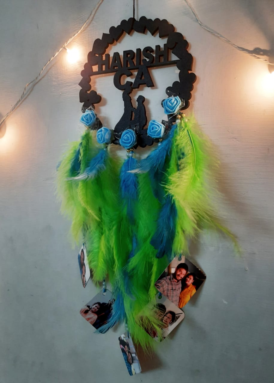 Custom Feather Hanging
