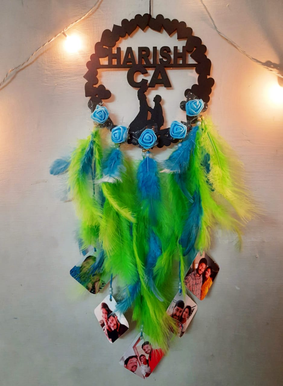 Custom Feather Hanging