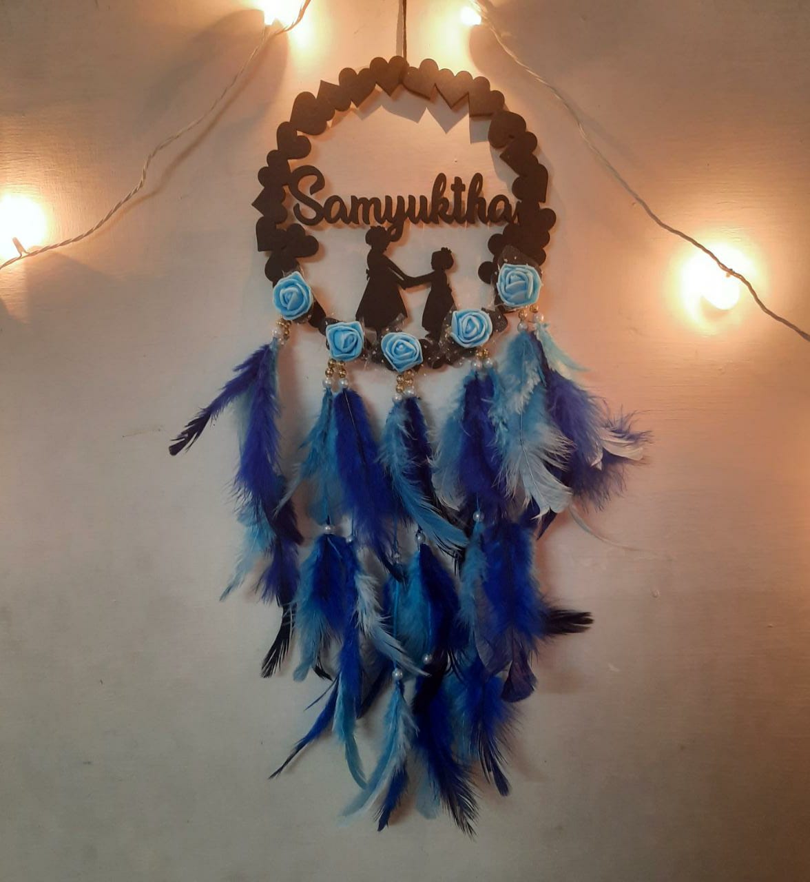 Custom Feather Hanging