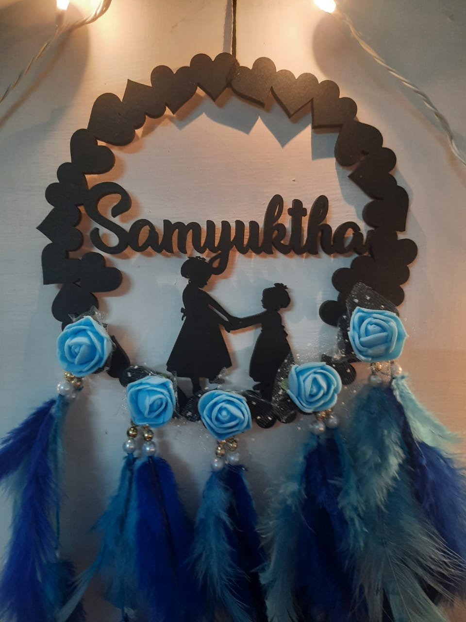 Custom Feather Hanging