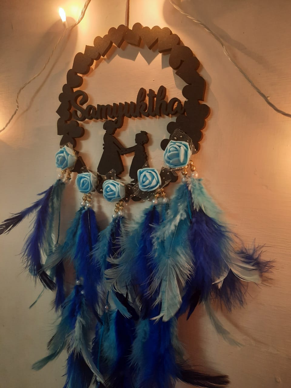 Custom Feather Hanging