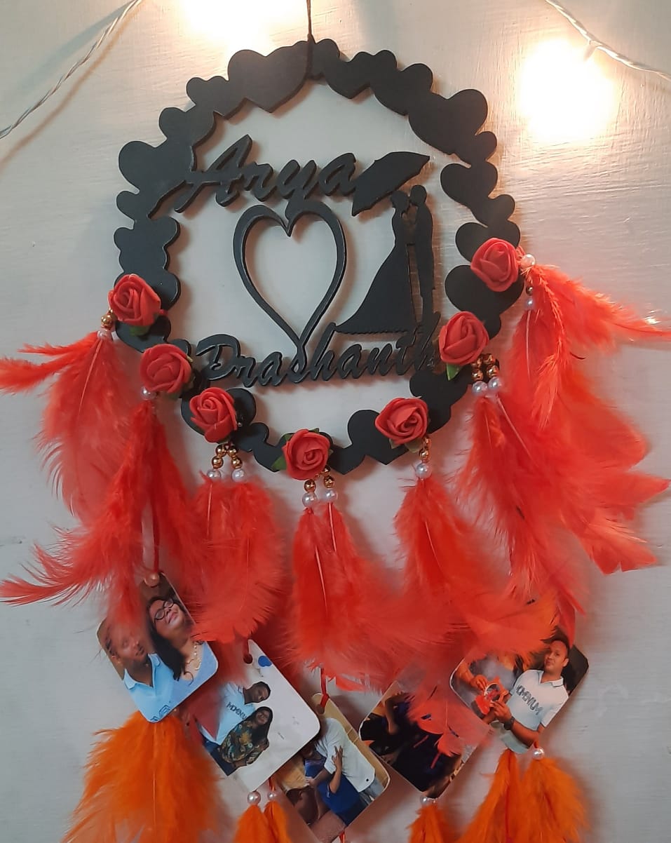 Custom Feather Hanging