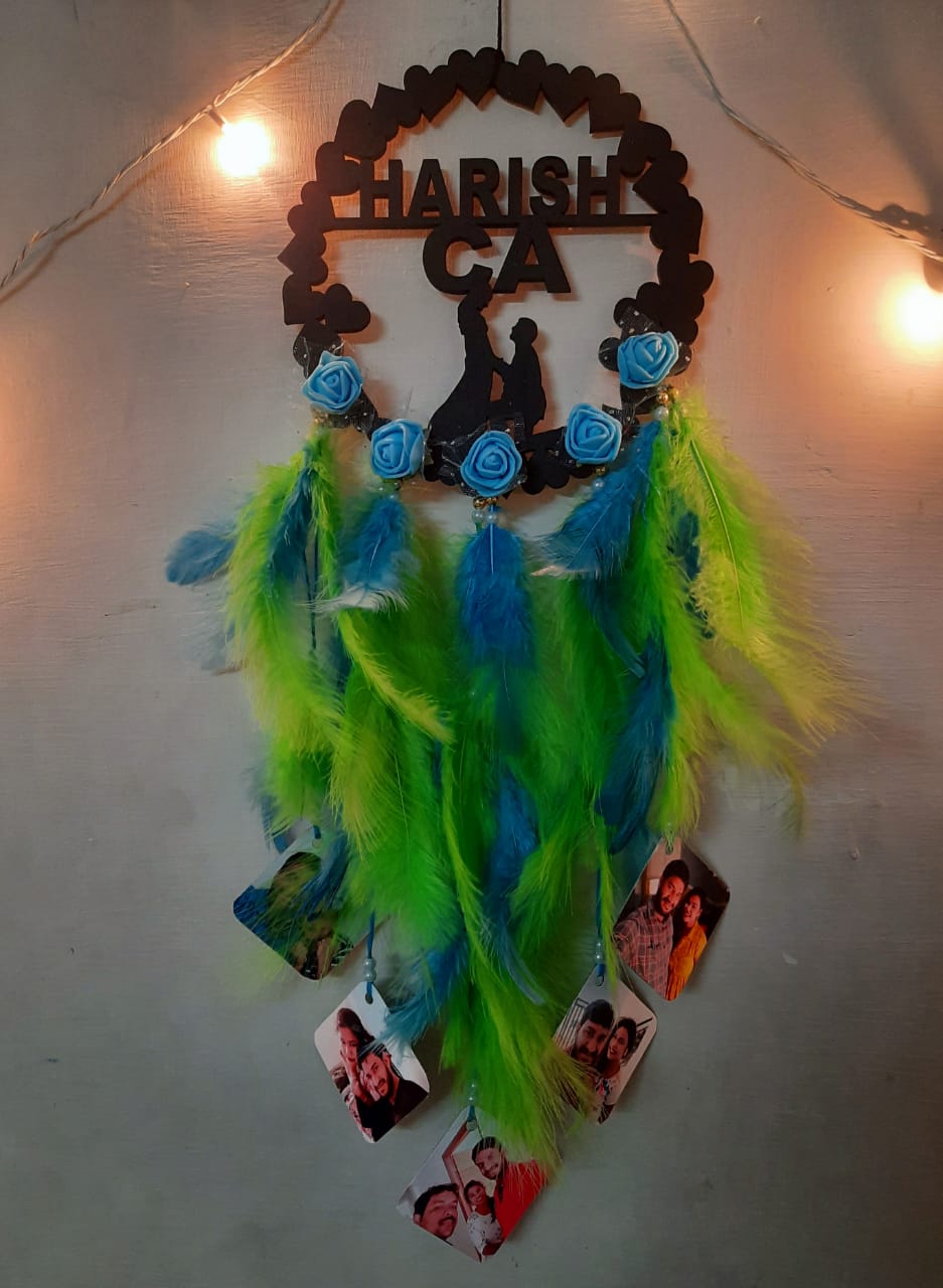 Custom Feather Hanging