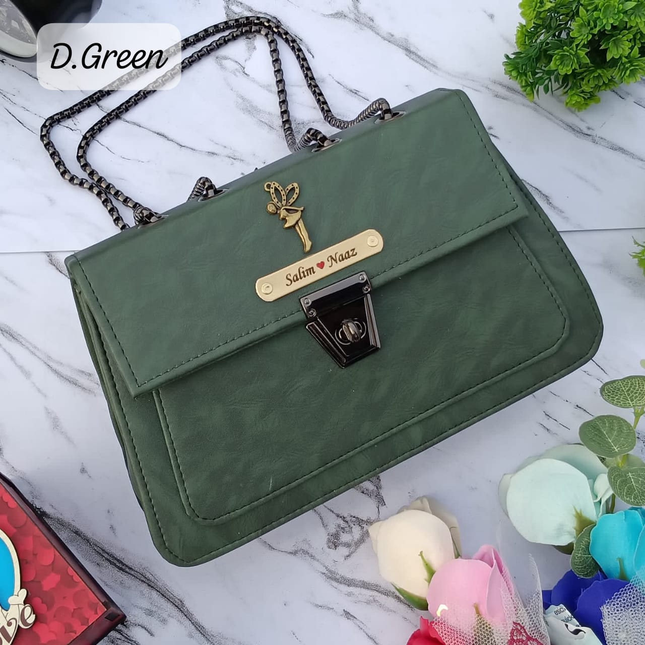 High Quality Imported Leather Sling Bag