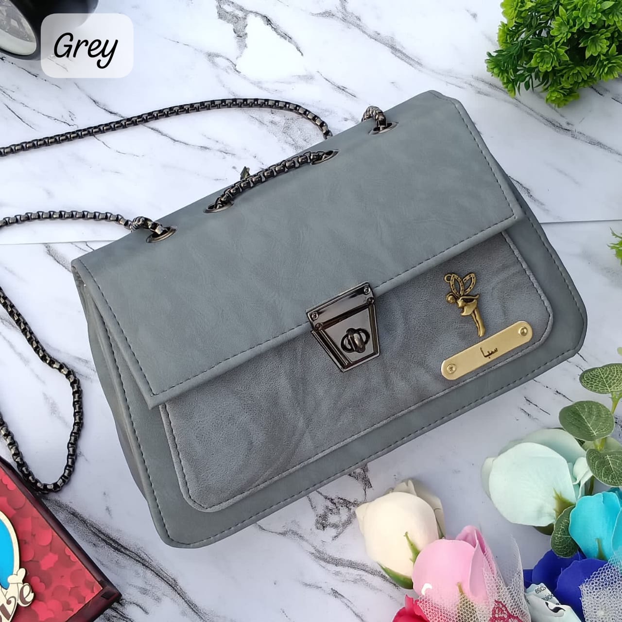 High Quality Imported Leather Sling Bag