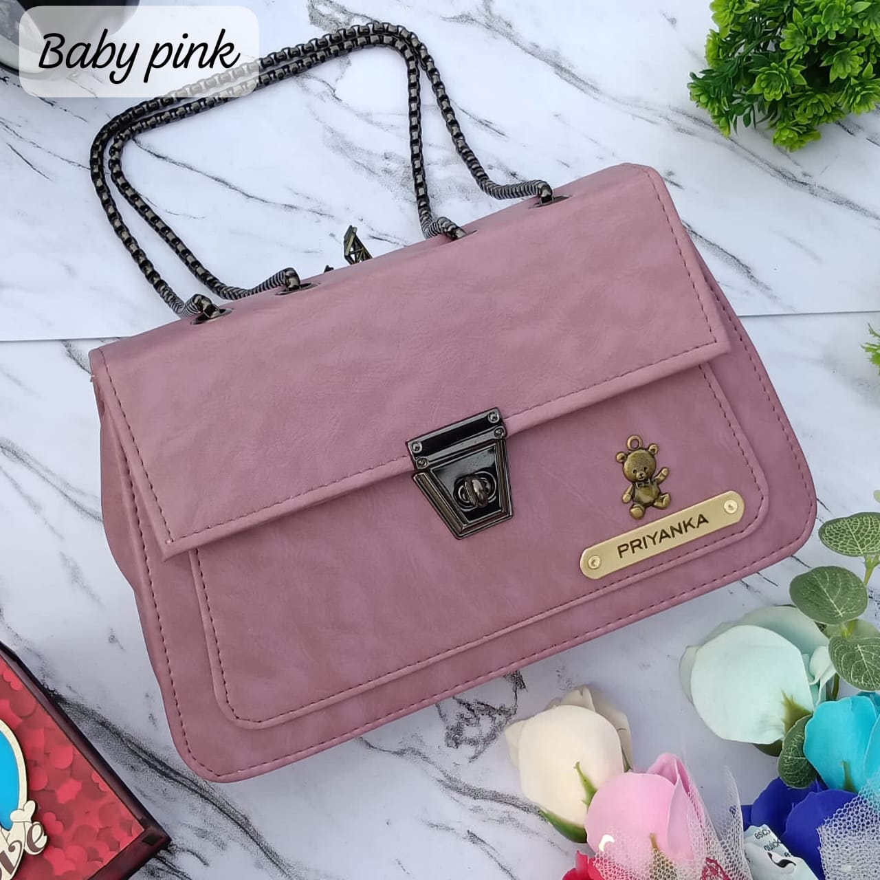 High Quality Imported Leather Sling Bag