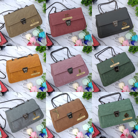 High Quality Imported Leather Sling Bag