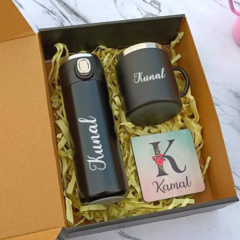 Flask, Mug & Magnet Combo