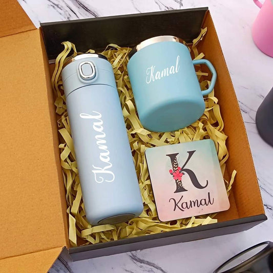 Flask, Mug & Magnet Combo