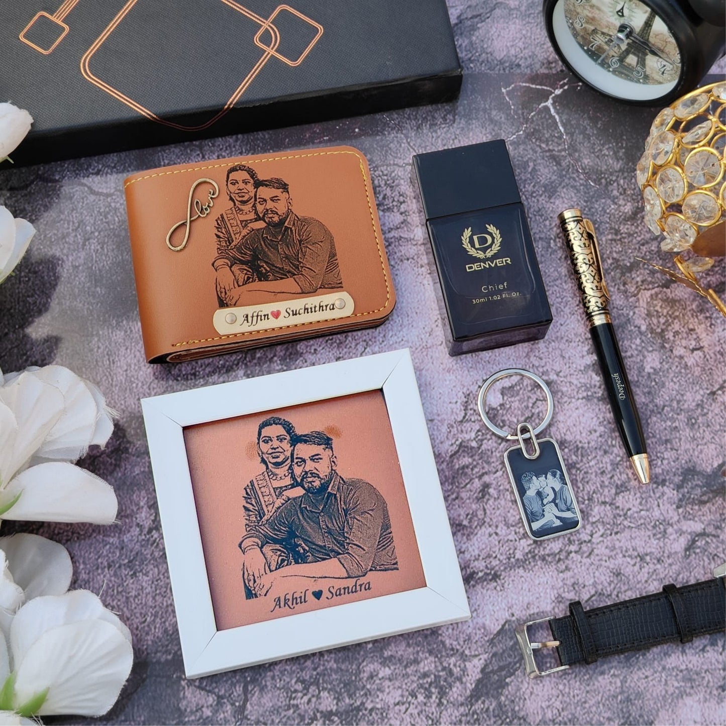 Royal Theme Sketch Wallet Hamper