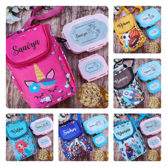 Utility Bag & Steel Lunch Box Combo