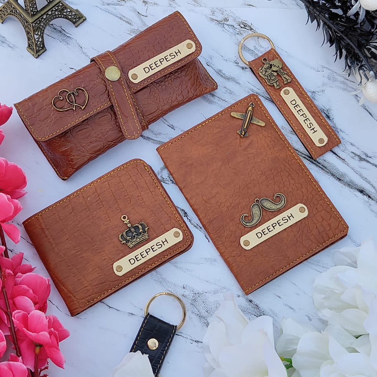 Croc Leather 4 Piece Combo (D)