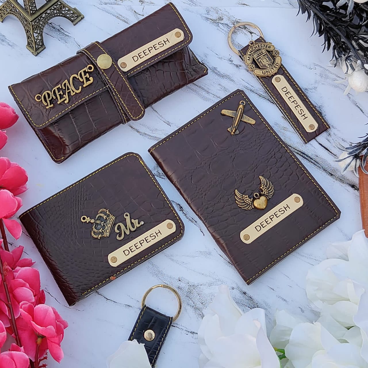 Croc Leather 4 Piece Combo (D)