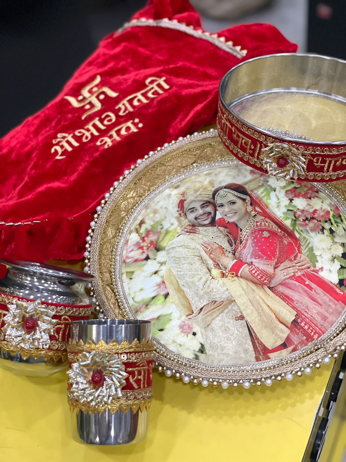Sada Saubhagyawati Bhava Thali Set LP02