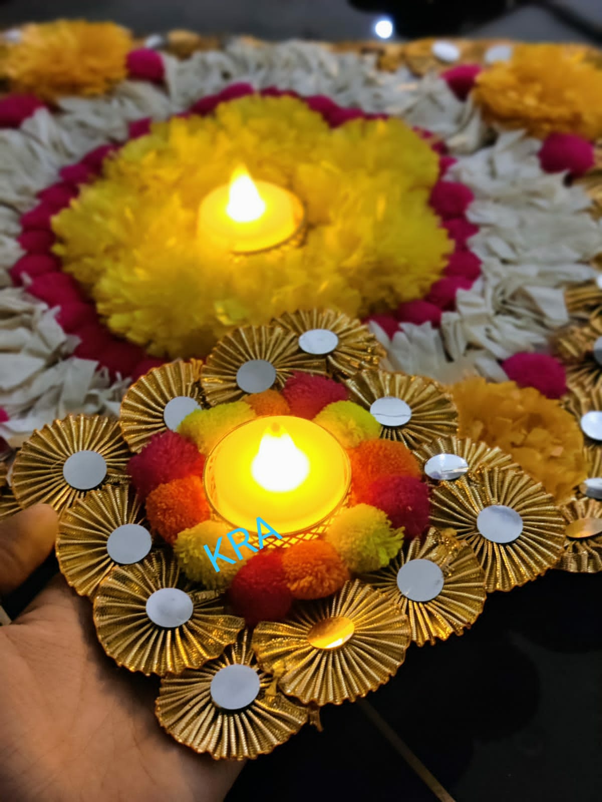 Chakor Mat Rangoli Set