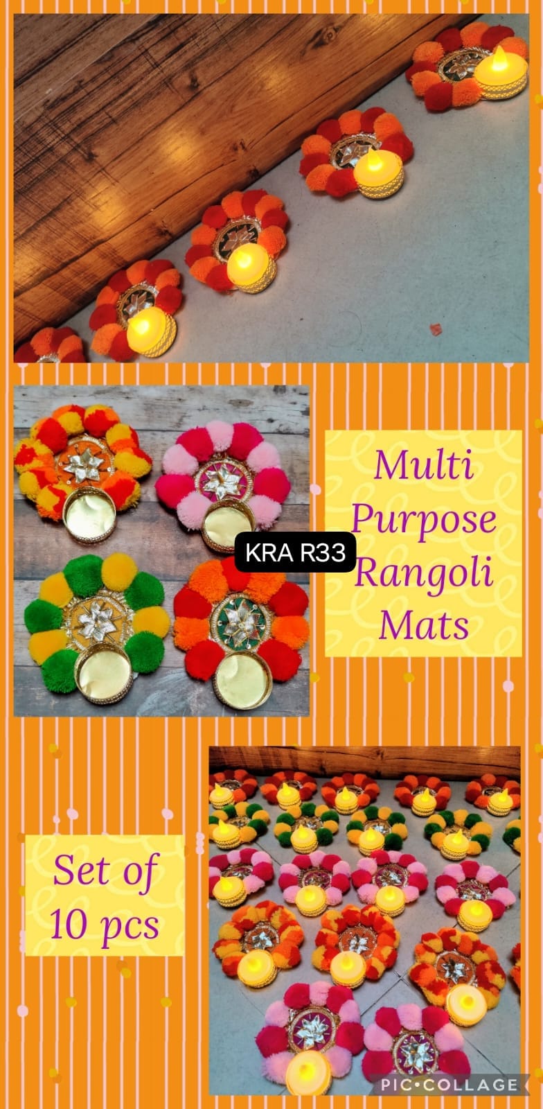 Multipurpose Rangoli Mat