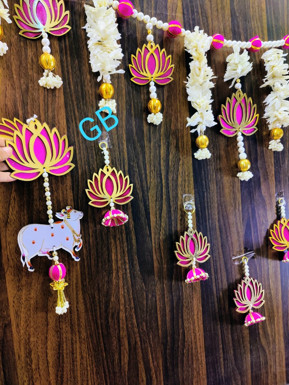 Lotus Cow Backdrop Combo