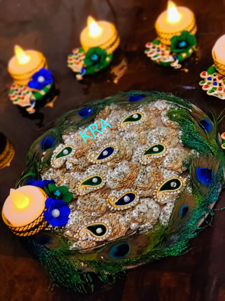 Morpankh Rangoli Combo
