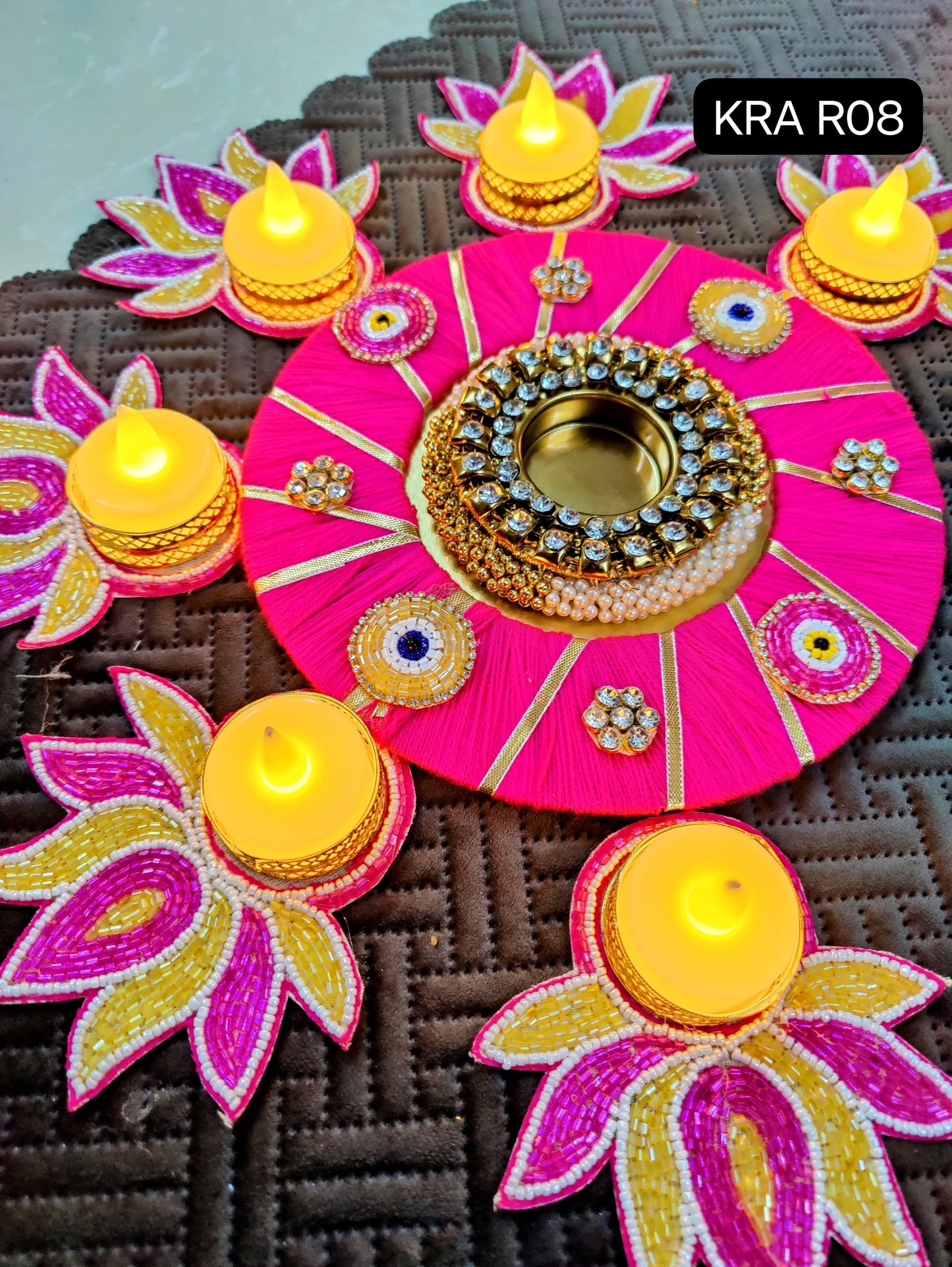 Evil Eye Premium Lotus Hanging Set