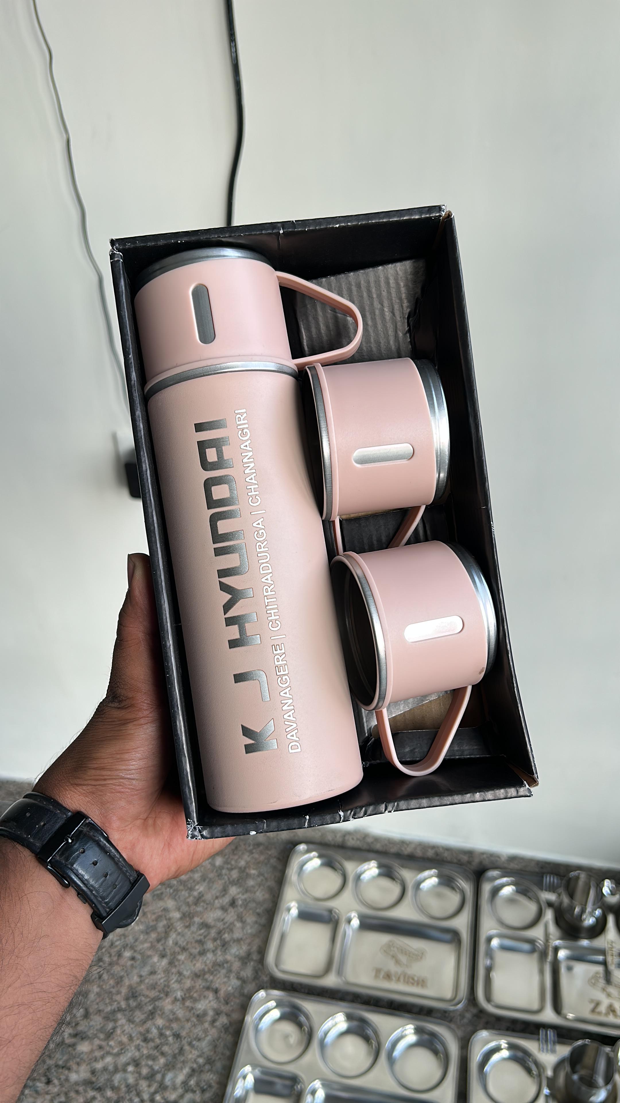 Flask Cup Set
