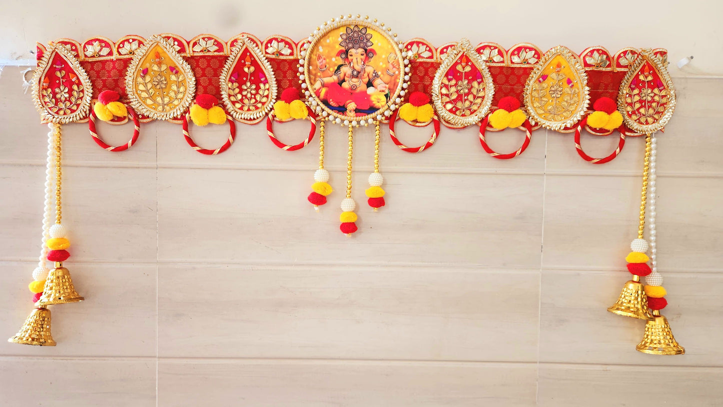 Ganesh Ji Toran With Bells