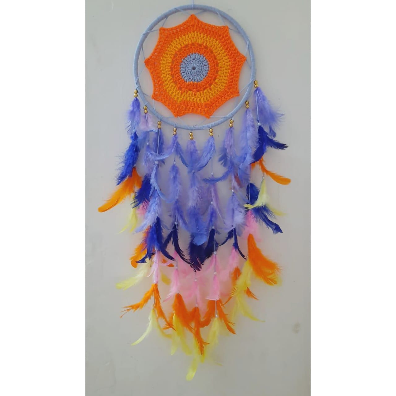 Multicolor Crochet Dreamcatcher