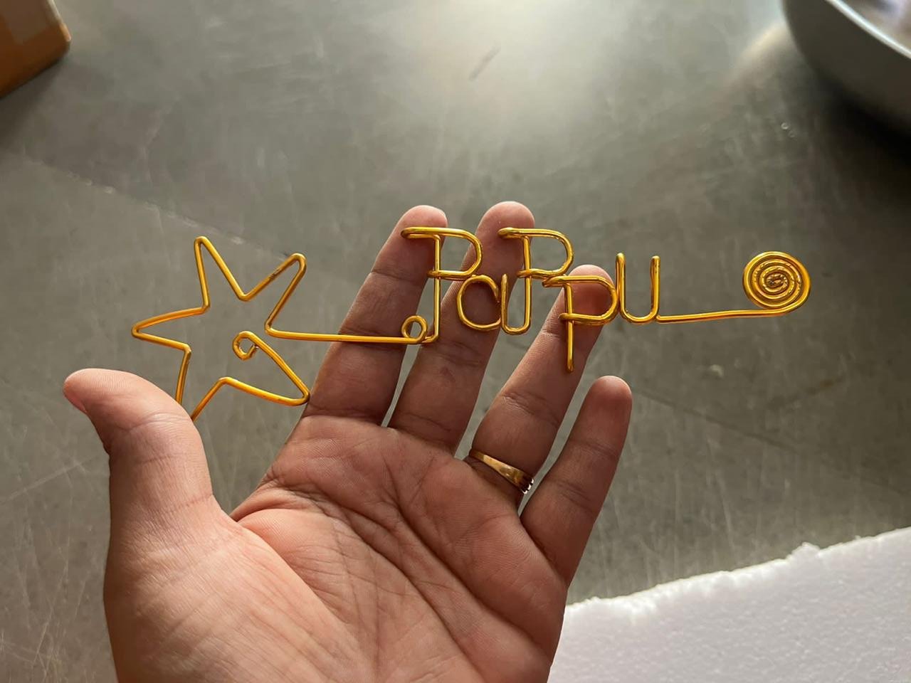 Wire Art Bookmark