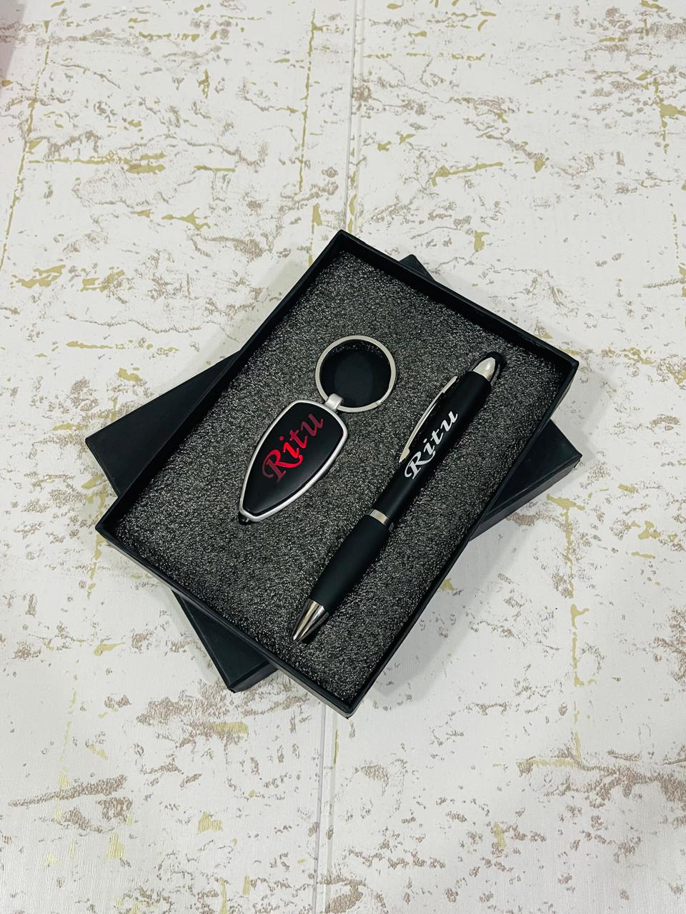 LED Pen & Keychain Set