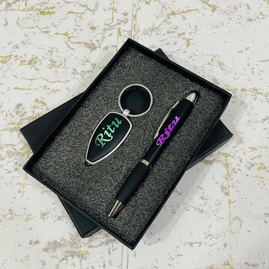 LED Pen & Keychain Set