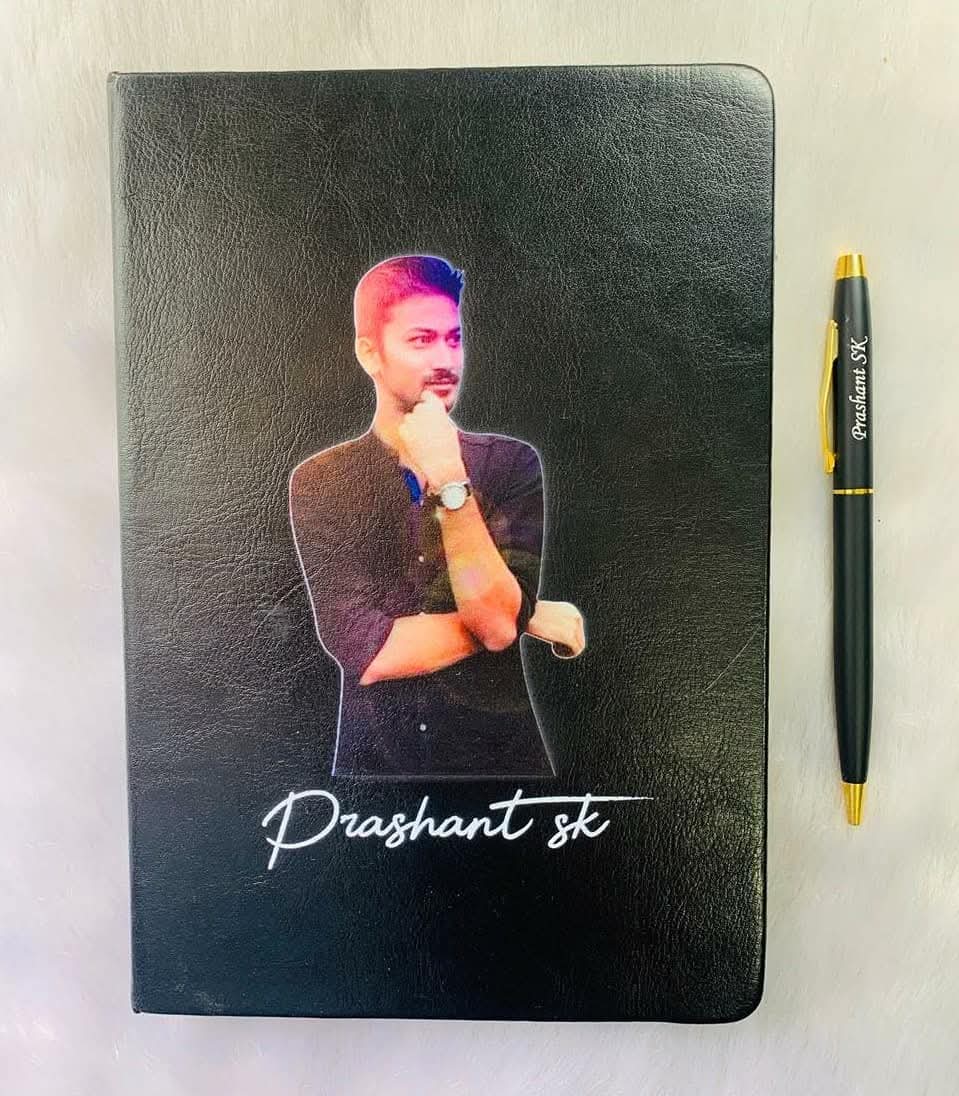 Printed Sketch Diary & Pen Combo