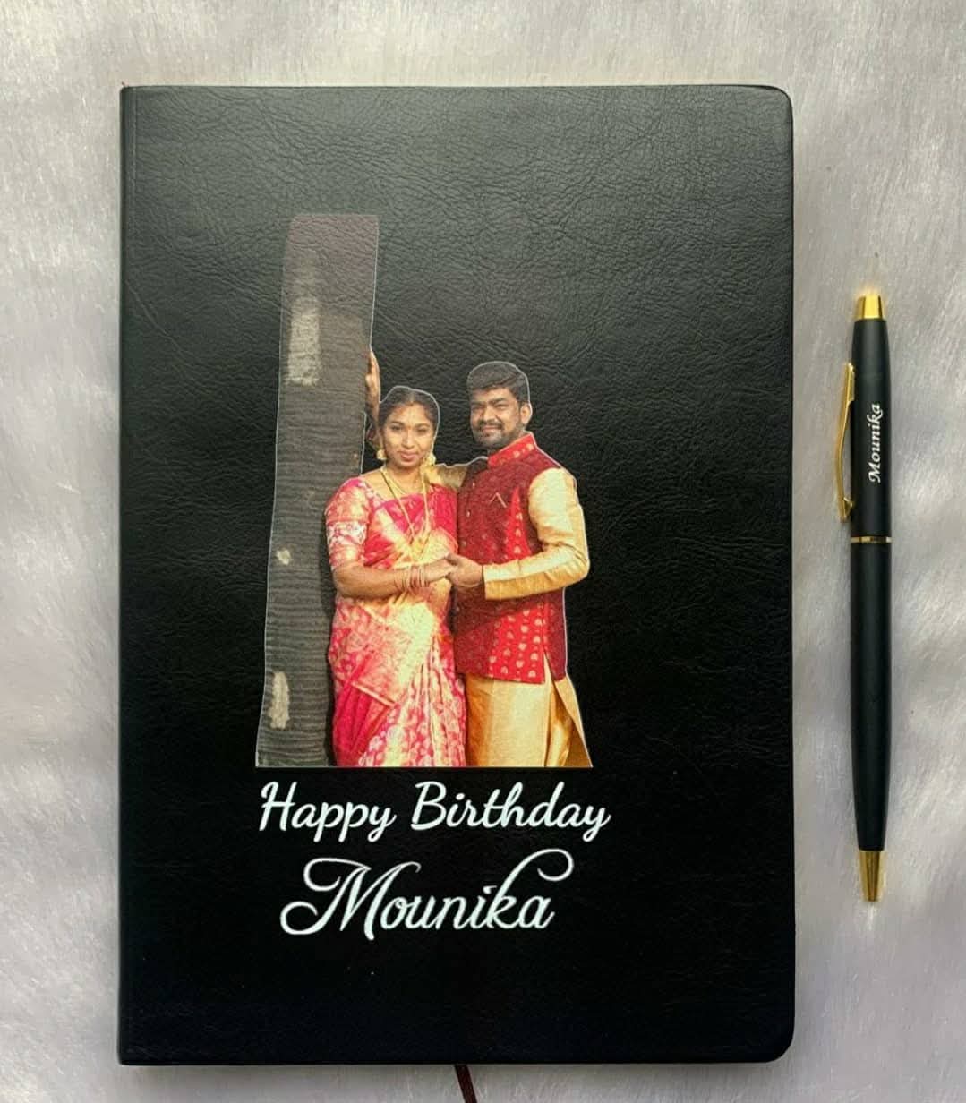 Printed Sketch Diary & Pen Combo