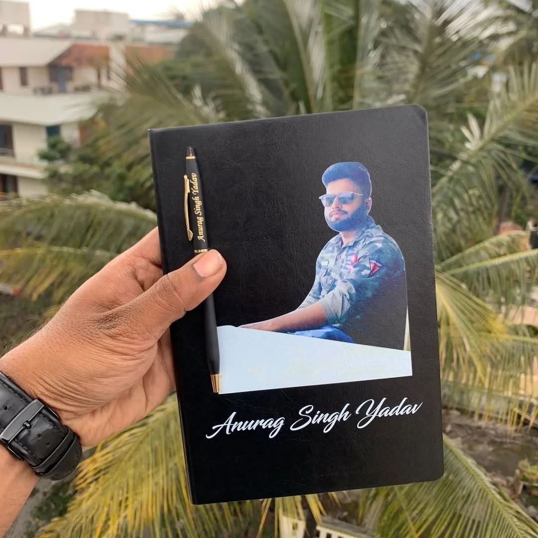 Printed Sketch Diary & Pen Combo