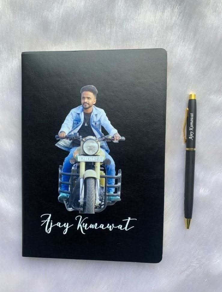 Printed Sketch Diary & Pen Combo