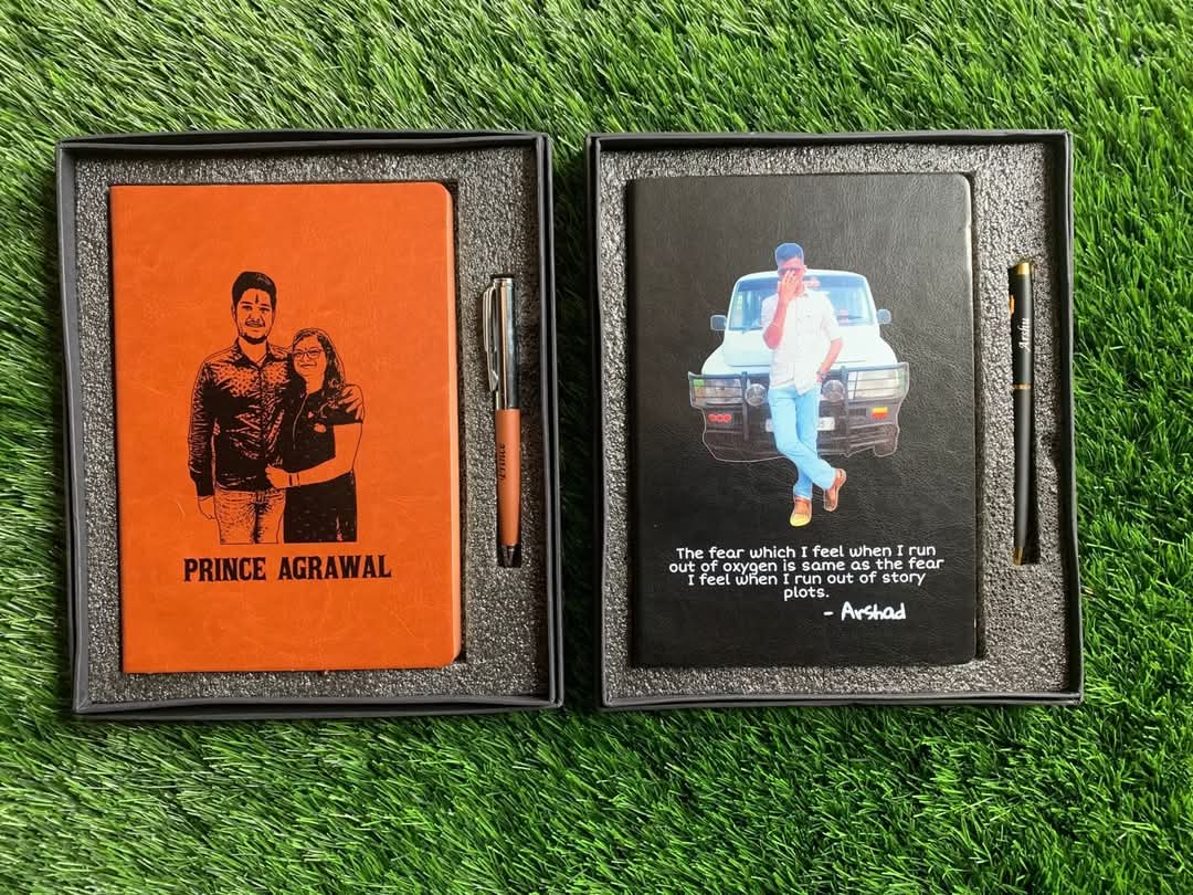 Printed Sketch Diary & Pen Combo